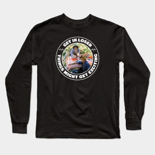 Dukes of Hazzard - Get in Loser - Distressed Long Sleeve T-Shirt